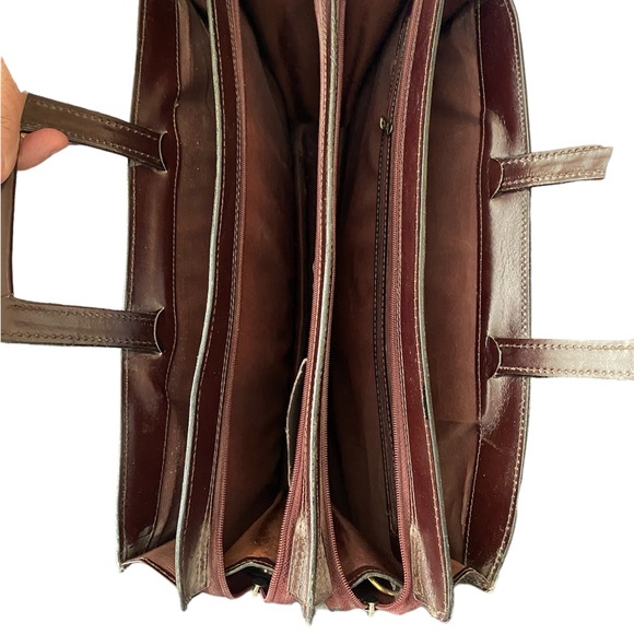 Leather Portfolio Vintage 1980s - Picture 2 of 2
